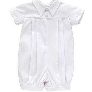 NWT Small World Christening Romper, 6-9 months